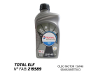 OLEO MOTOR 15W40 SEMISSINTETICO - TOTAL/ELF - Cod. QUARTZ SN 7000 15W-40 SEMI SINTÉTICO