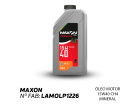 Oleo Motor 15W40 Ch4 Minerl P/Motores A Diesel - MAXON - Cod. LAMOLP1226